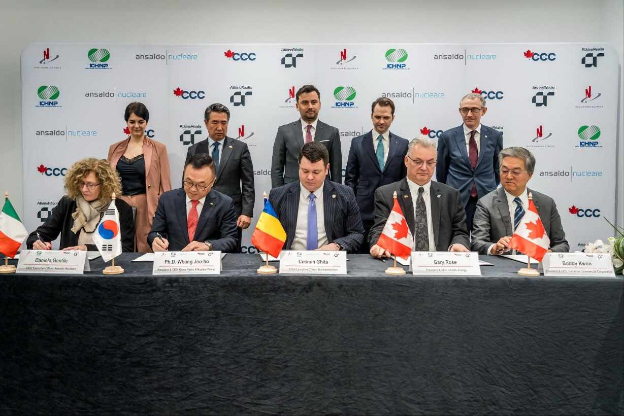 Korea Hydro & Nuclear Power (KHNP) a semnat contractul pentru proiectul de renovare a Unității 1 a Centralei Nucleare de la Cernavodă (19.decembrie)