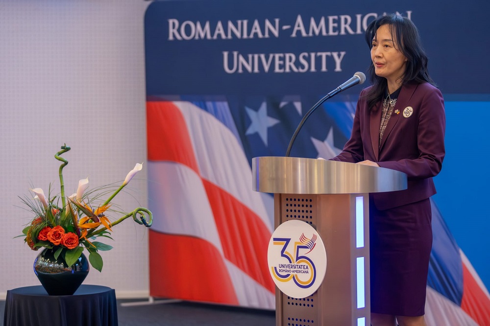 권영아 대사대리, 루마니아-아메리카 대학교(RAU) 35주년 기념식 축사(4.16)